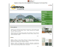 Tablet Screenshot of hermes-trade.pl